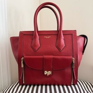 NWOT Henri Bendel Rivington Leather Handbag